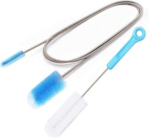 CPAP Tube Cleaning Brush - Flexible Stainless (6 Feet) Plus Handy Brush (10 Inches) fits Standard 22mm Diameter Tubing