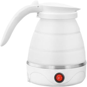 Travel Collapsible Electric Kettle, Silicone Collapsible Heating Water Boiler